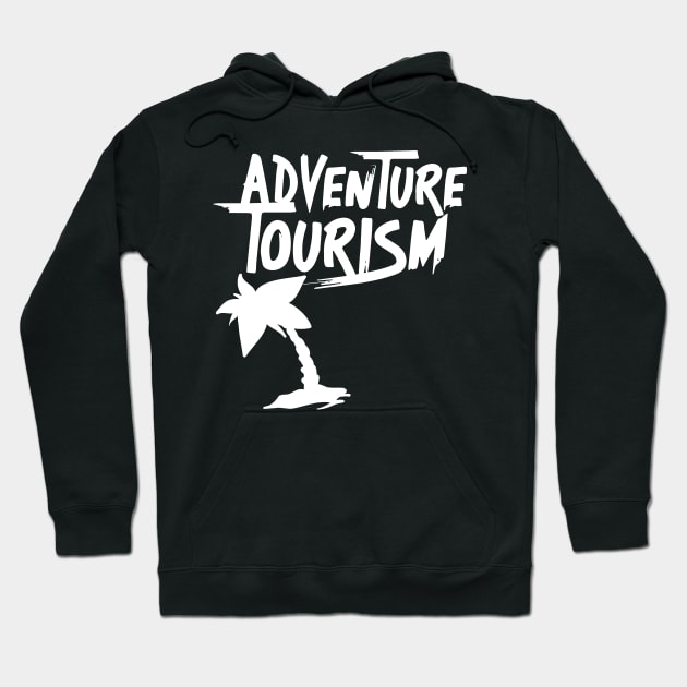 Adventure Outdoor Adventurer Tourist Tourism Hoodie by dr3shirts